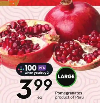 Sobeys Pomegranates offer