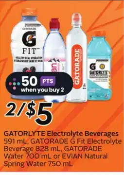 Sobeys GATORLYTE Electrolyte Beverages offer