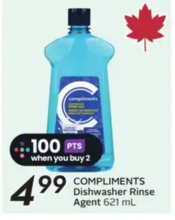 Sobeys COMPLIMENTS Dishwasher Rinse Agent offer