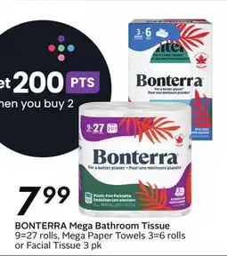Sobeys BONTERRA Mega Bathroom Tissue offer