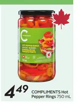 Sobeys COMPLIMENTS Hot Pepper Rings offer