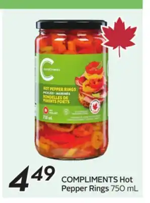 Sobeys COMPLIMENTS Hot Pepper Rings offer