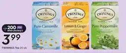 Sobeys TWININGS Tea offer