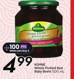 Sobeys KÜHNE Whole Pickled Red Baby Beets offer