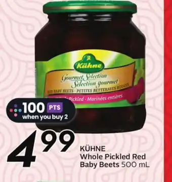Sobeys KÜHNE Whole Pickled Red Baby Beets offer