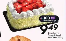 Sobeys Strawberry Topped Small Bar Cakes offer