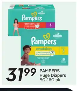 Sobeys PAMPERS Huge Diapers offer