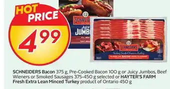 Sobeys SCHNEIDERS Bacon offer