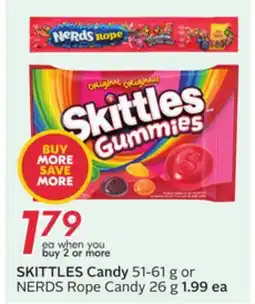 Sobeys SKITTLES Candy offer