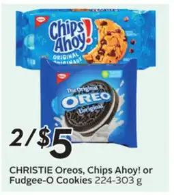 Sobeys CHRISTIE Oreos, Chips Ahoy! or Fudgee-O Cookies offer