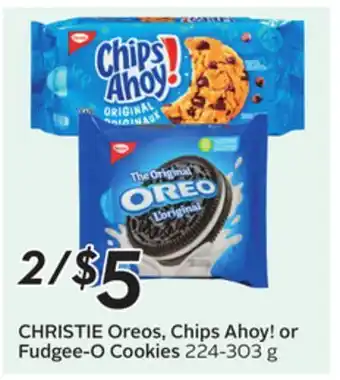 Sobeys CHRISTIE Oreos, Chips Ahoy! or Fudgee-O Cookies offer