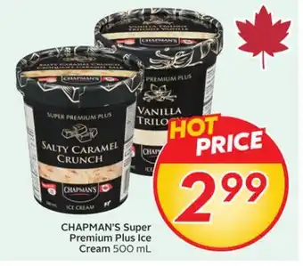 Sobeys CHAPMAN'S Super Premium Plus Ice Cream offer
