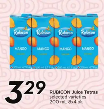 Sobeys RUBICON Juice offer