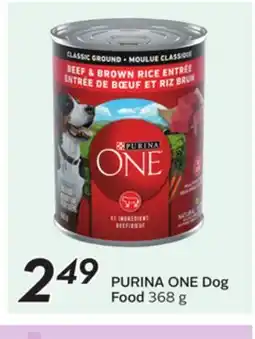 Sobeys PURINA ONE Dog Food offer