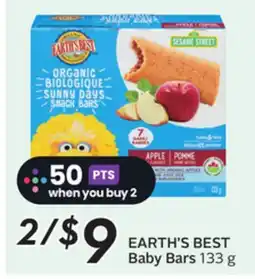Sobeys EARTH'S BEST Baby Bars offer