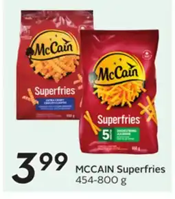 Sobeys MCCAIN Superfries offer