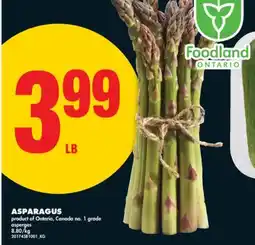 No Frills ASPARAGUS offer