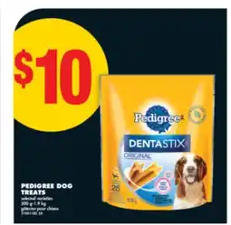 No Frills PEDIGREE DOG TREATS, 500 g - 1.9 kg offer