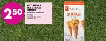 No Frills PC SUGAR ICE CREAM CONES, 142 g offer