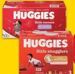 No Frills HUGGIES ECONO PACK DIAPERS, 58-200's offer