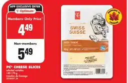 No Frills PC CHEESE SLICES, 140-170 g offer