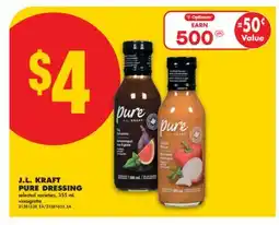 No Frills J.L. KRAFT PURE DRESSING, 355 mL offer