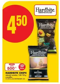 No Frills HARDBITE CHIPS, 128/150 g offer