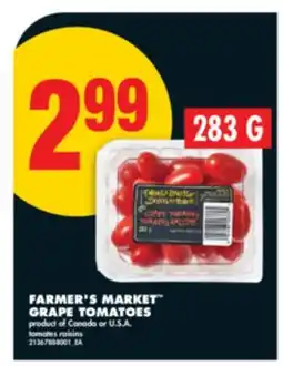 No Frills FARMER'S MARKET GRAPE TOMATOES, 283 G offer