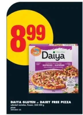 No Frills DAIYA GLUTEN or DAIRY FREE PIZZA, 354-550 g offer