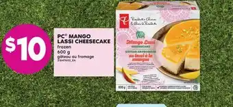 No Frills PC MANGO LASSI CHEESECAKE 600 g offer