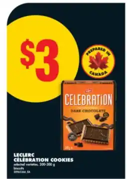 No Frills LECLERC CÉLÉBRATION COOKIES, 200-300 g offer