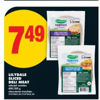 No Frills LILYDALE SLICED DELI MEAT 400/500 g offer