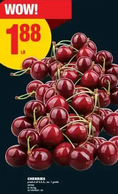 No Frills CHERRIES offer