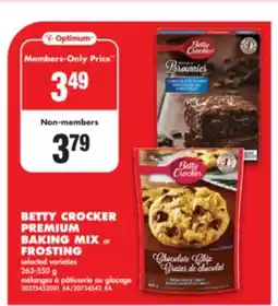 No Frills BETTY CROCKER PREMIUM BAKING MIX or FROSTING, 263-550 g offer