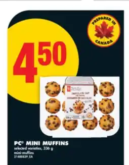 No Frills PC MINI MUFFINS, 336 g offer