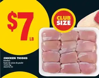 No Frills CHICKEN THIGHS offer