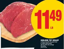 No Frills SIRLOIN TIP ROAST offer