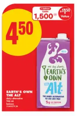No Frills EARTH'S OWN THE ALT, 946 mL offer