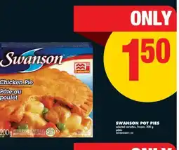 No Frills SWANSON POT PIES, 200 g offer