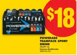 No Frills POWERADE TEAMPACK SPORT DRINK 24x591 mL offer