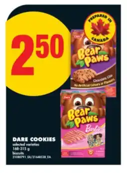 No Frills DARE COOKIES 168-315 g offer