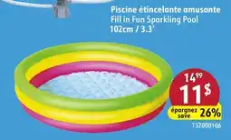 Sushi Shop Fill in Fun Sparkling Pool offer