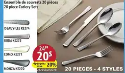 Sushi Shop 20 piece Cutlery Sets offer