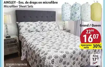 Sushi Shop Microfiber Sheet Sets offer