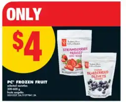 No Frills PC FROZEN FRUIT, 300-600 g offer