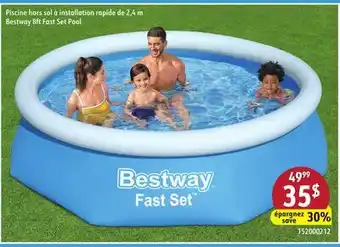 Sushi Shop Bestway 8ft Fast Set Pool offer