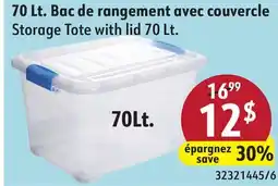 Sushi Shop Storage Tote with lid 70 Lt offer
