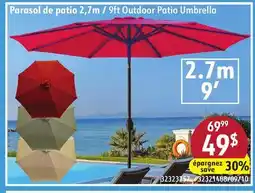 Sushi Shop 9ft Outdoor Patio Umbrella offer