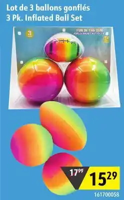 Sushi Shop 3 Pk. Inflated Ball Set offer
