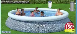 Sushi Shop Bestway Fast Set Round Inflatable Pool Set, 13ft x 33in offer